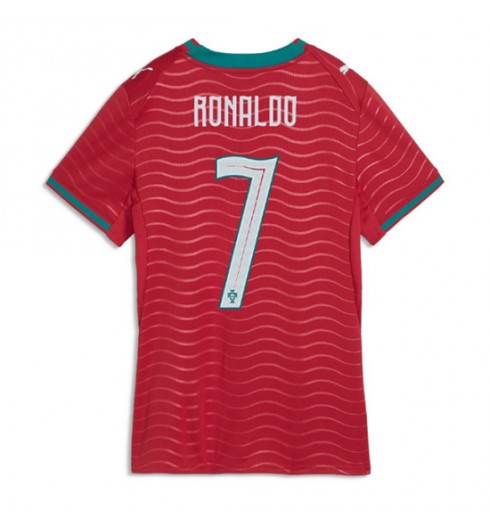 Portugalsko Cristiano Ronaldo #7 Domácí Dres pro Dámské MS 2026 Krátký Rukáv Portugalsko Cristiano Ronaldo #7 Domácí Dres pro Dámské MS 2026 Krátký Rukáv